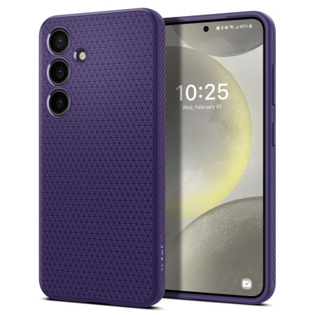 Husa pentru Samsung Galaxy S24 Spigen Liquid Air, Deep Purple
