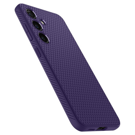 Husa pentru Samsung Galaxy S24 Spigen Liquid Air, Deep Purple