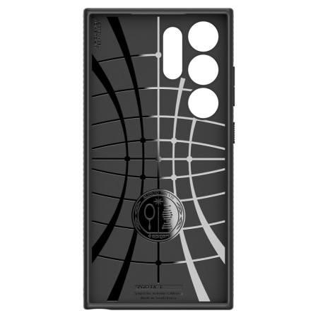 Husa pentru Samsung Galaxy S24 Ultra, Spigen Liquid Air, Matte Black