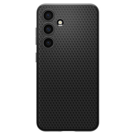 Husa pentru Samsung Galaxy S24, Spigen Liquid Air, Matte Black