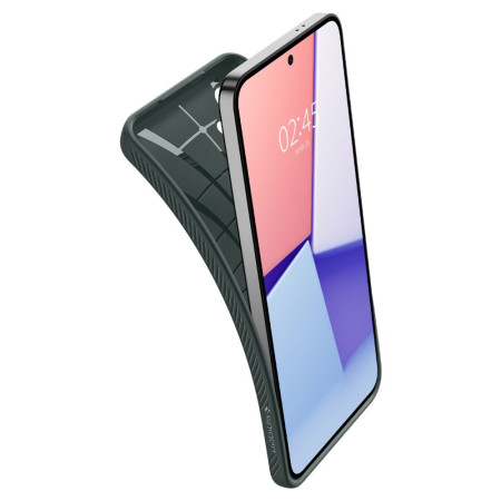 Husa pentru Samsung Galaxy S24 Plus, Spigen Liquid Air, Abyss Green