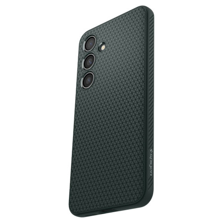 Husa pentru Samsung Galaxy S24, Spigen Liquid Air, Abyss Green