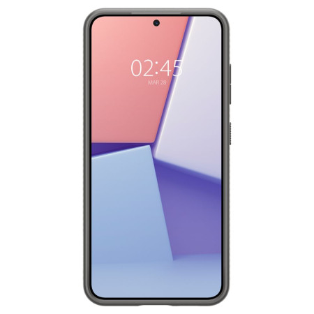 Husa pentru Samsung Galaxy S24, Spigen Liquid Air, Granite Grey