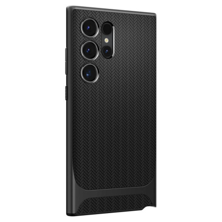 Husa pentru Samsung Galaxy S24 Ultra, Spigen Neo Hybrid, Black
