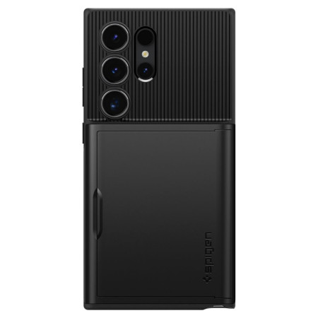 Husa pentru Samsung Galaxy S24 Ultra, Spigen Slim Armor CS, Black