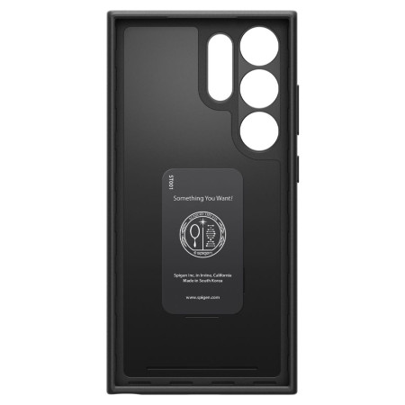 Husa pentru Samsung Galaxy S24 Ultra, Spigen Thin Fit, Black