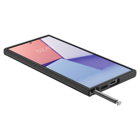 Husa pentru Samsung Galaxy S24 Ultra, Spigen Thin Fit, Black