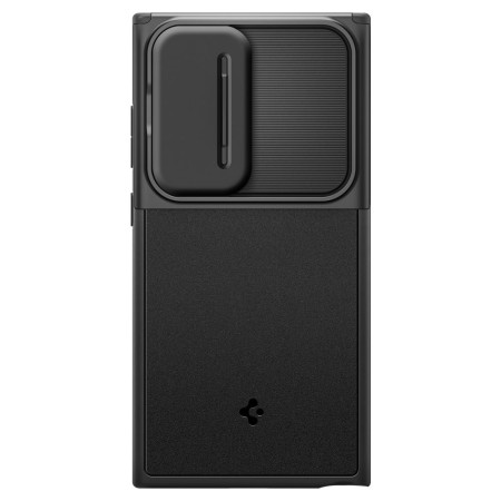 Husa Samsung Galaxy S24 Ultra, Spigen Optik Armor, Black