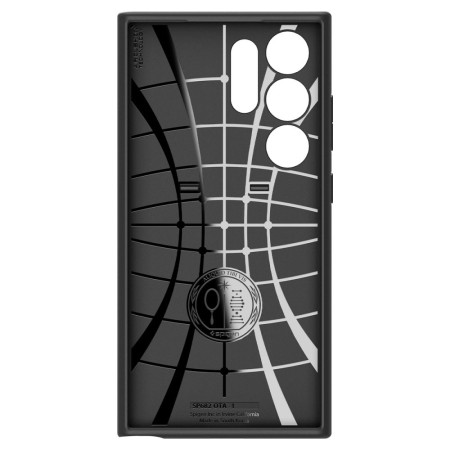 Husa Samsung Galaxy S24 Ultra, Spigen Optik Armor, Black