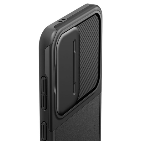 Husa Samsung Galaxy S24, Spigen Optik Armor, Black