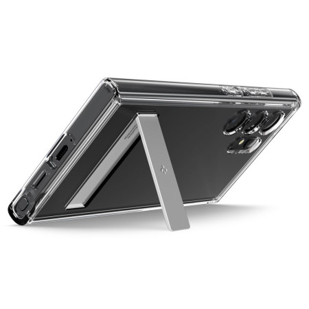 Husa pentru Samsung Galaxy S24 Ultra, Spigen Ultra Hybrid S, Clear