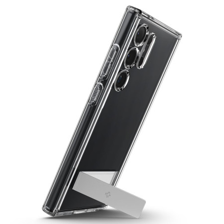 Husa pentru Samsung Galaxy S24 Ultra, Spigen Ultra Hybrid S, Clear
