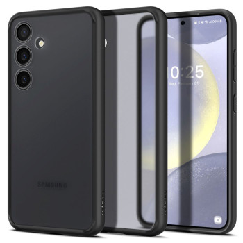 Husa pentru Samsung Galaxy S24 Plus, Spigen Ultra Hybrid, Frost Black