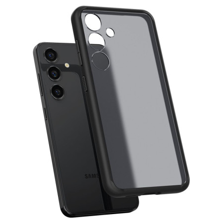 Husa pentru Samsung Galaxy S24 Plus, Spigen Ultra Hybrid, Frost Black