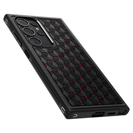 Husa pentru Samsung Galaxy S24 Ultra, Spigen Cryo Armor, Red