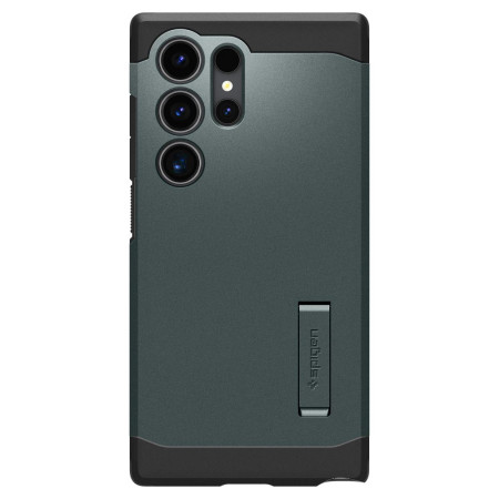 Husa pentru Samsung Galaxy S24 Ultra, Spigen Tough Armor, Abyss Green