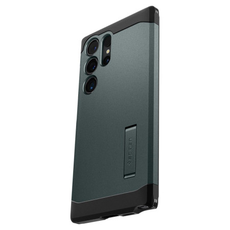 Husa pentru Samsung Galaxy S24 Ultra, Spigen Tough Armor, Abyss Green