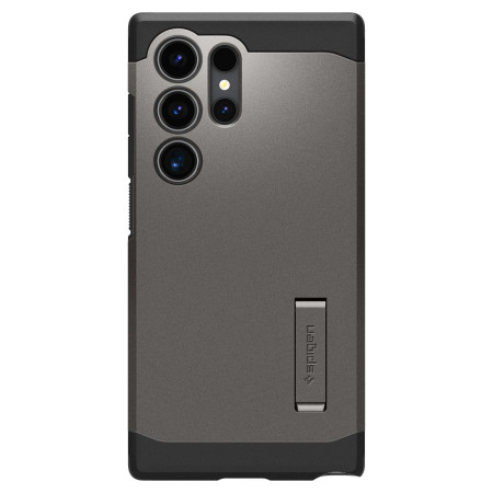 Husa pentru Samsung Galaxy S24 Ultra, Spigen Tough Armor, Gunmetal