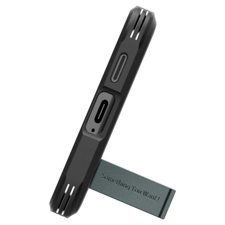 Husa pentru Samsung Galaxy S24 Plus, Spigen Tough Armor, Abyss Green