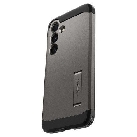 Husa pentru Samsung Galaxy S24 Plus, Spigen Tough Armor, Gunmetal