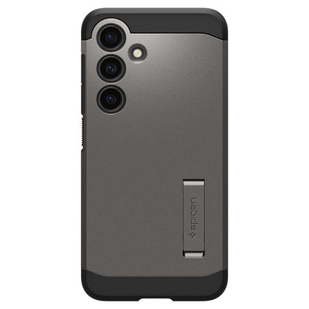 Husa pentru Samsung Galaxy S24, Spigen Tough Armor, Gunmetal