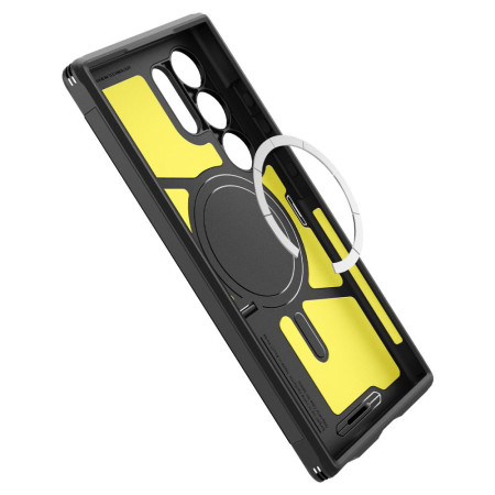 Husa pentru Samsung Galaxy S24 Ultra Spigen Tough Armor MagSafe, Black