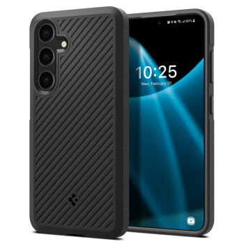 Husa pentru Samsung Galaxy S24, Spigen Core Armor, Matte Black