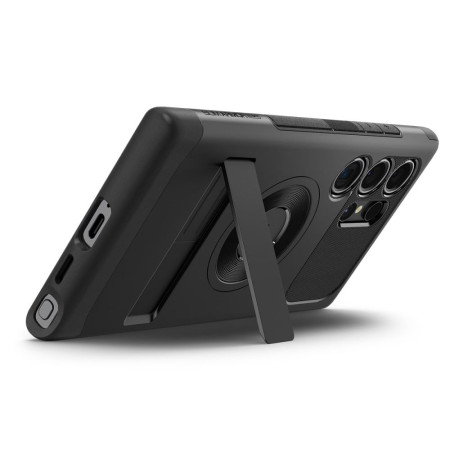Husa pentru Samsung Galaxy S24 Ultra Spigen Slim Armor MagSafe, Black