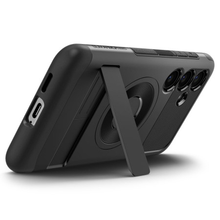 Husa pentru Samsung Galaxy S24 Plus, Spigen Slim Armor MagSafe, Black