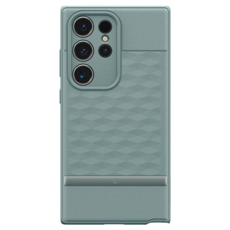 Husa pentru Samsung Galaxy S24 Ultra, Spigen Caseology Parallax, Sage Green