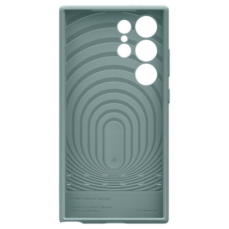 Husa pentru Samsung Galaxy S24 Ultra, Spigen Caseology Parallax, Sage Green