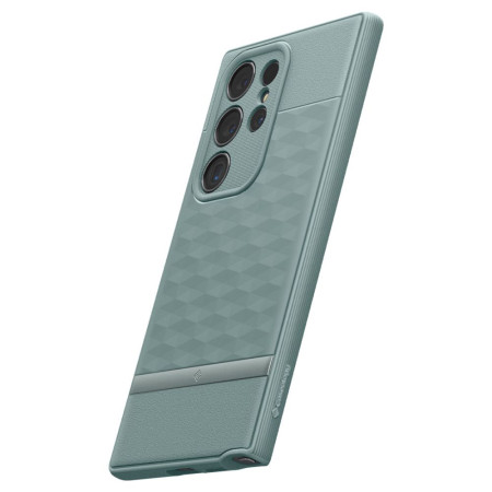 Husa pentru Samsung Galaxy S24 Ultra, Spigen Caseology Parallax, Sage Green