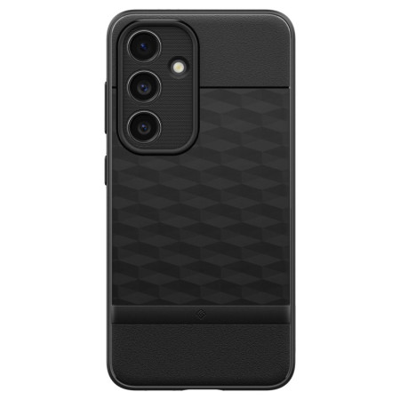 Husa pentru Samsung Galaxy S24, Spigen Caseology Parallax, Matte Black