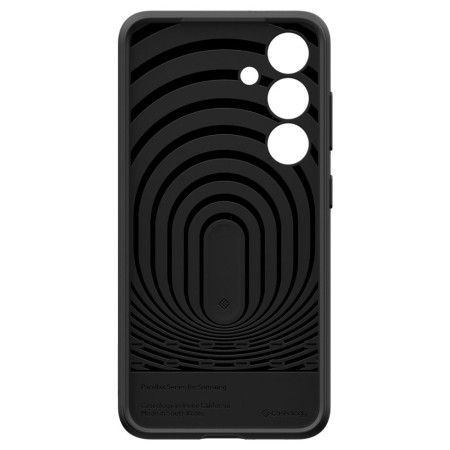Husa pentru Samsung Galaxy S24, Spigen Caseology Parallax, Matte Black