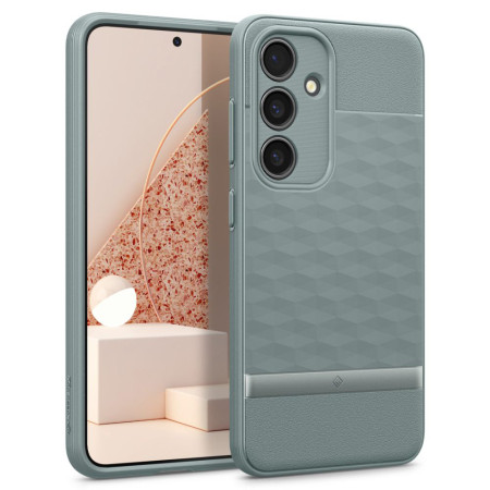 Husa pentru Samsung Galaxy S24, Spigen Caseology Parallax, Sage Green
