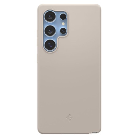 Husa pentru Samsung Galaxy S25 Ultra - Spigen Silicone Fit MagSafe - Natural Titanium