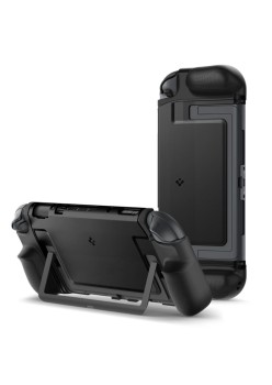 Carcasa pentru Nintendo Switch 2 - Spigen Dual Grip - Black