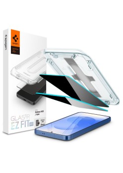 Folie pentru Samsung Galaxy S24 / S25 (set 2) - Spigen Glas.tR EZ FIT HD - Privacy
