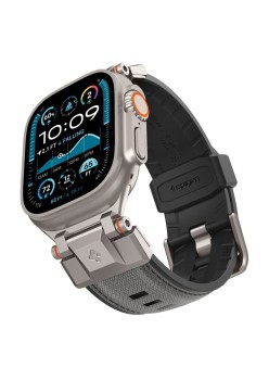 Curea pentru Apple Watch 1/2/3/4/5/6/7/8/9/10/SE/SE 2/Ultra/Ultra 2 (42/44/45/46/49mm) - Spigen DuraPro Armor - Grey