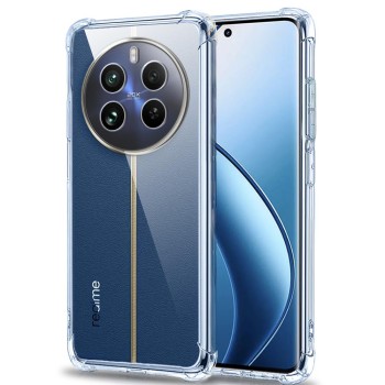 Husa pentru Realme 12 Pro / 12 Pro+ - Techsuit Shockproof Clear Silicone - Clear