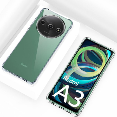 Husa Antisoc compatibila Xiaomi Redmi A3, AirBag PRO, Clear
