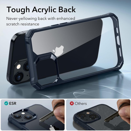 Husa pentru iPhone 15, ESR Air Armor, Clear Blue