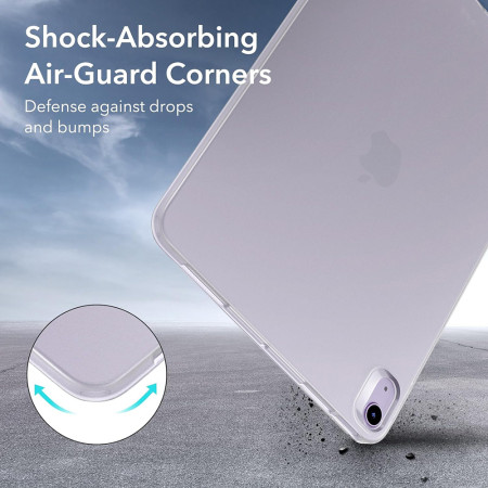 Husa pentru iPad Air 4 (2020) / Air 5 (2022) / Air 6 (2024), ESR Project Zero, Frosted Black