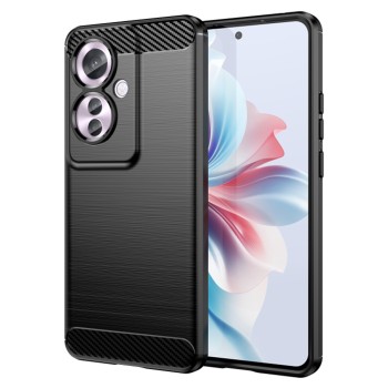 Husa Carbon pentru Reno11 F, Tech Protects, Negru