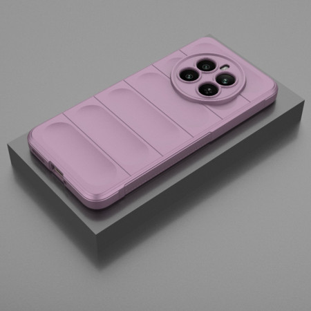 Husa Antisoc pentru Realme 12 Plus, Margini Striate, Magic Shield, Protectie Completa, Purple