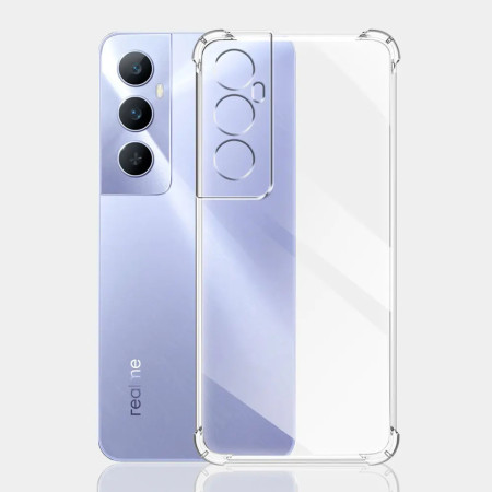 Husa Antisoc pentru Realme C65, AirBag PRO, Protectie Completa, Design Transparent