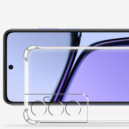 Husa Antisoc pentru Realme C65, AirBag PRO, Protectie Completa, Design Transparent