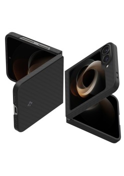 Husa pentru Samsung Galaxy Z Flip6 - Spigen Air Skin - Aramid Black