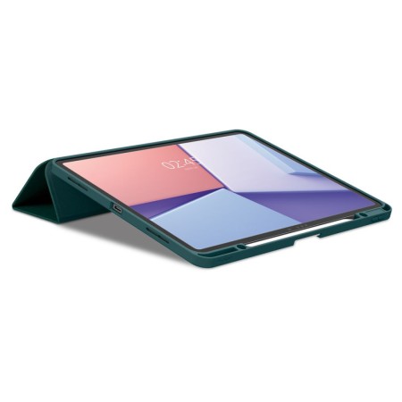 Husa pentru iPad Air 13 (2024) - Spigen Urban Fit - Midnight Green
