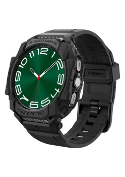 Husa pentru Samsung Galaxy Watch Ultra 47mm - Spigen Rugged Armor Pro - Black